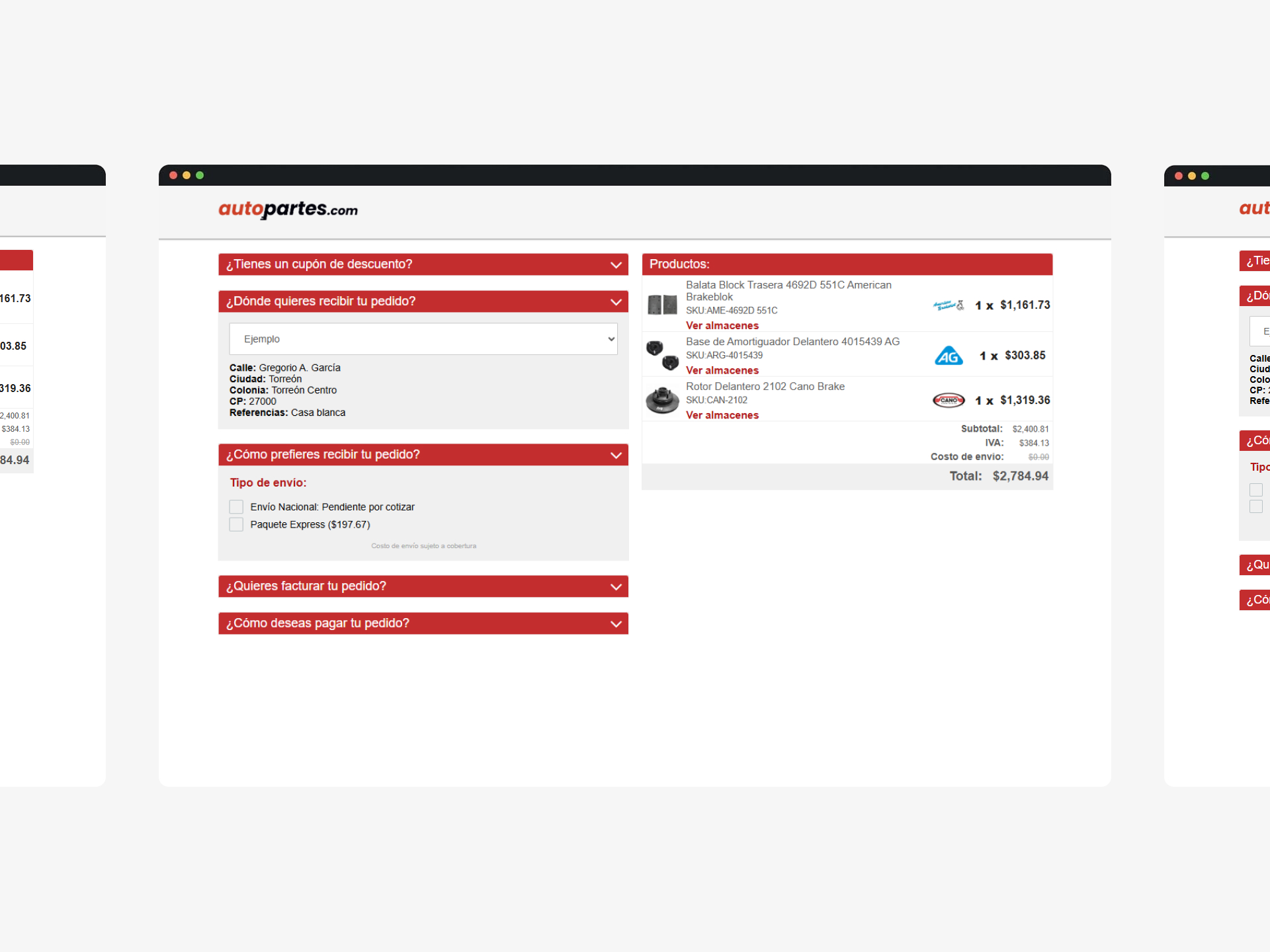 Imagen del proyecto Autopartes Marmolejo