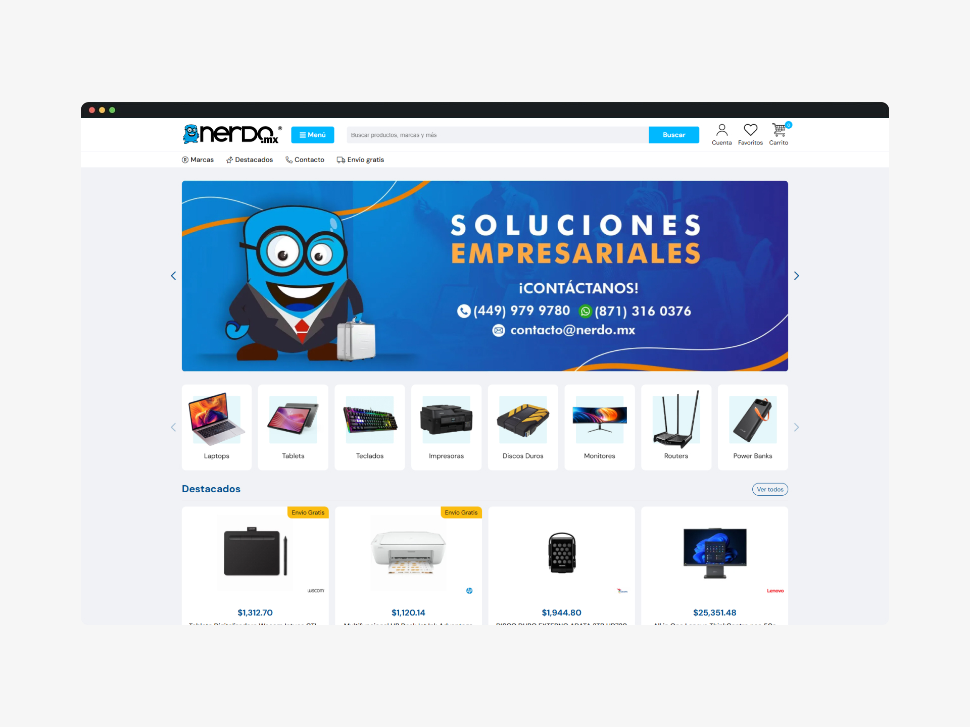 Imagen del proyecto Nerdo